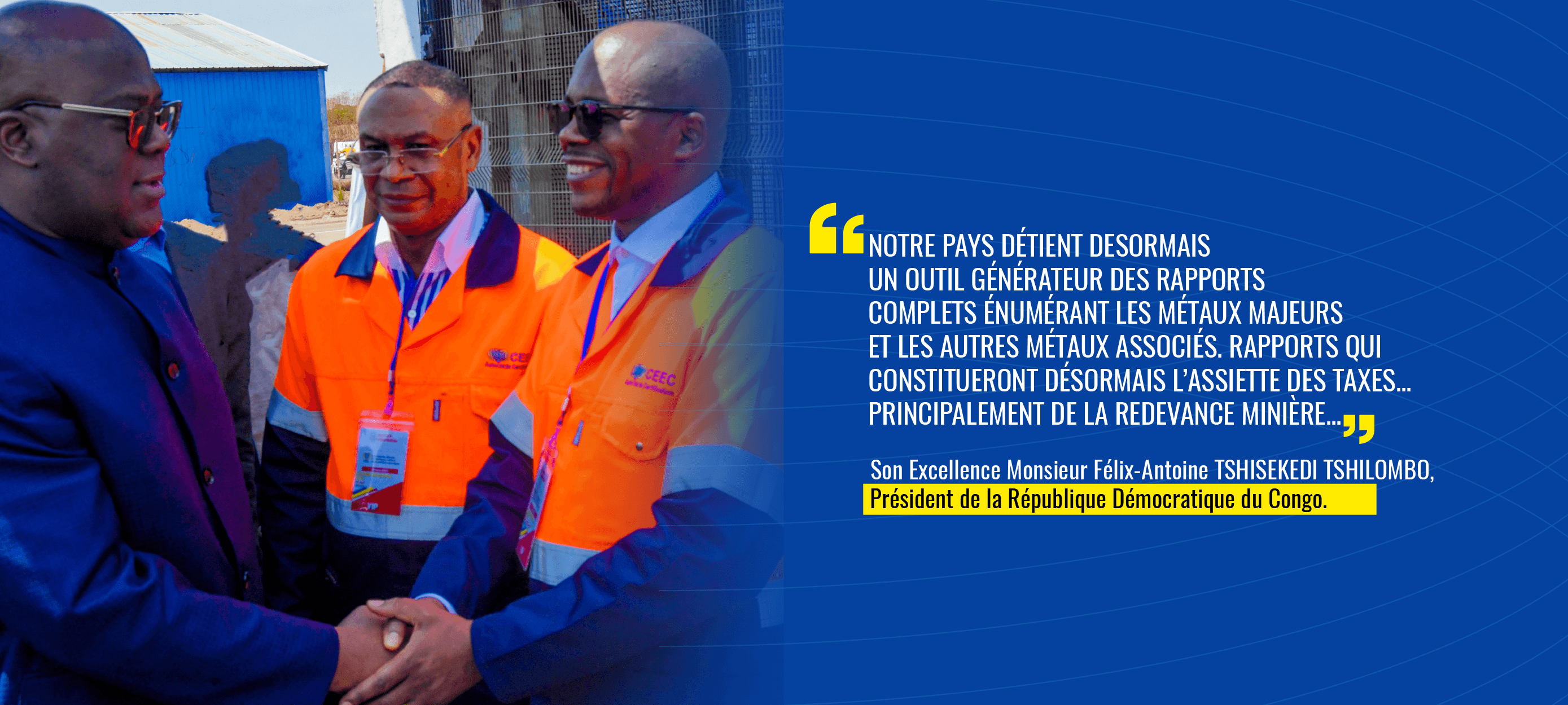 Une expertise au service des ressources minérales de la RDC